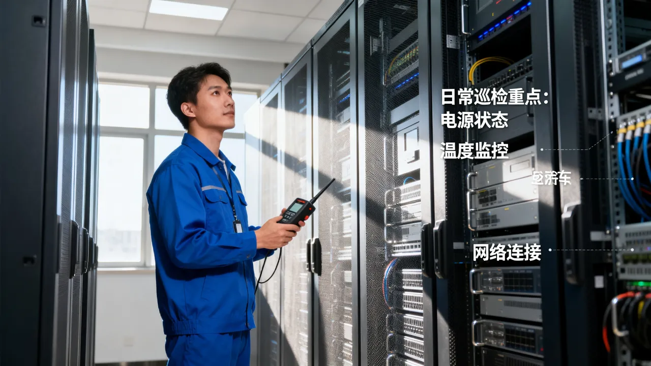 服务器每日运维清单怎么做，日常巡检该关注哪些重点？