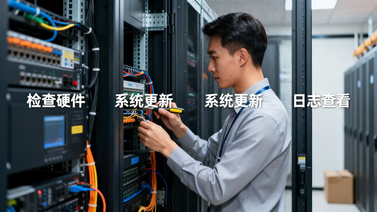 华阴服务器运维怎么做？华阴服务器日常维护有哪些要点
