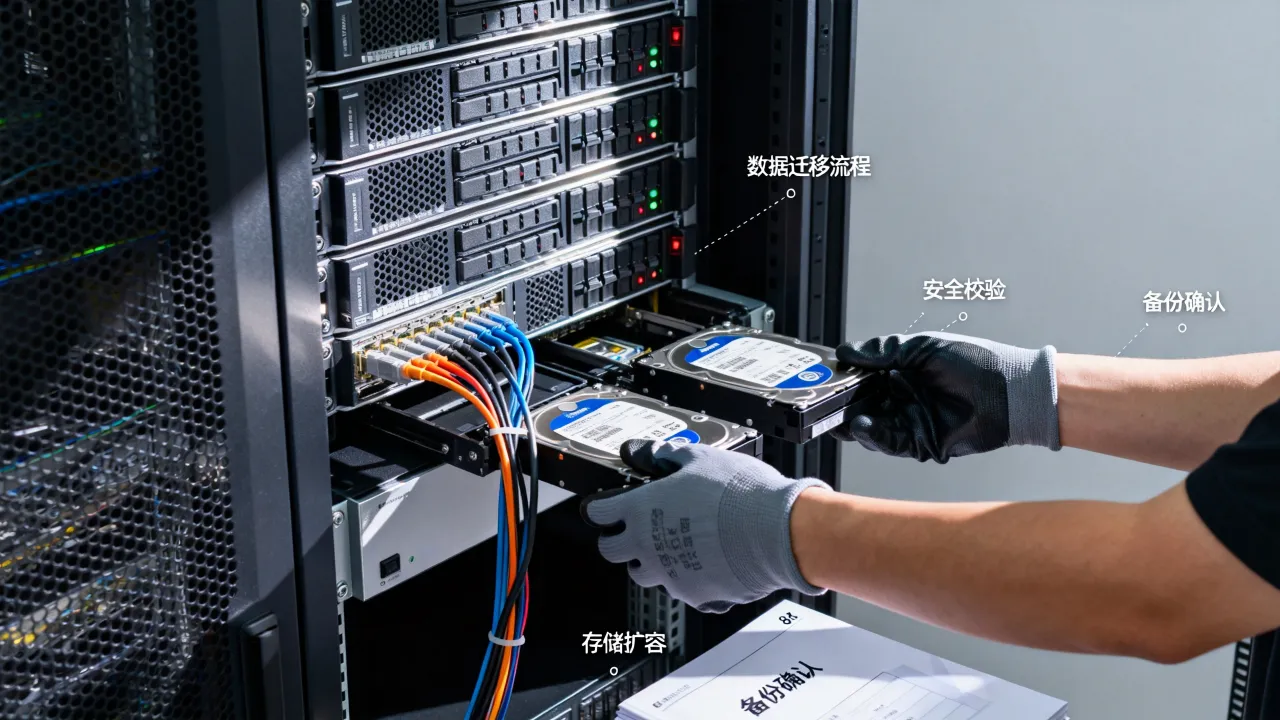 存储服务器运维,扩容数据迁移怎么做才安全? 存储服务器运维,扩容数据迁移怎么做才安全?