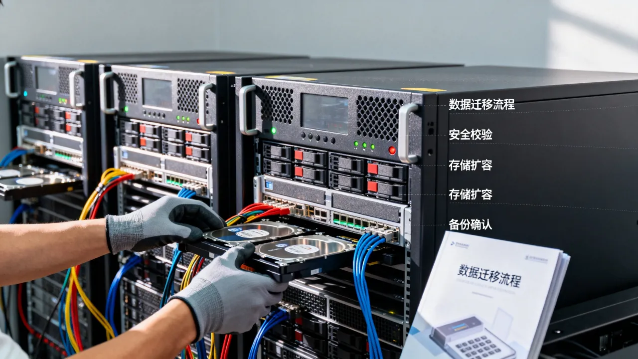 存储服务器运维,扩容数据迁移怎么做才安全? 存储服务器运维,扩容数据迁移怎么做才安全?