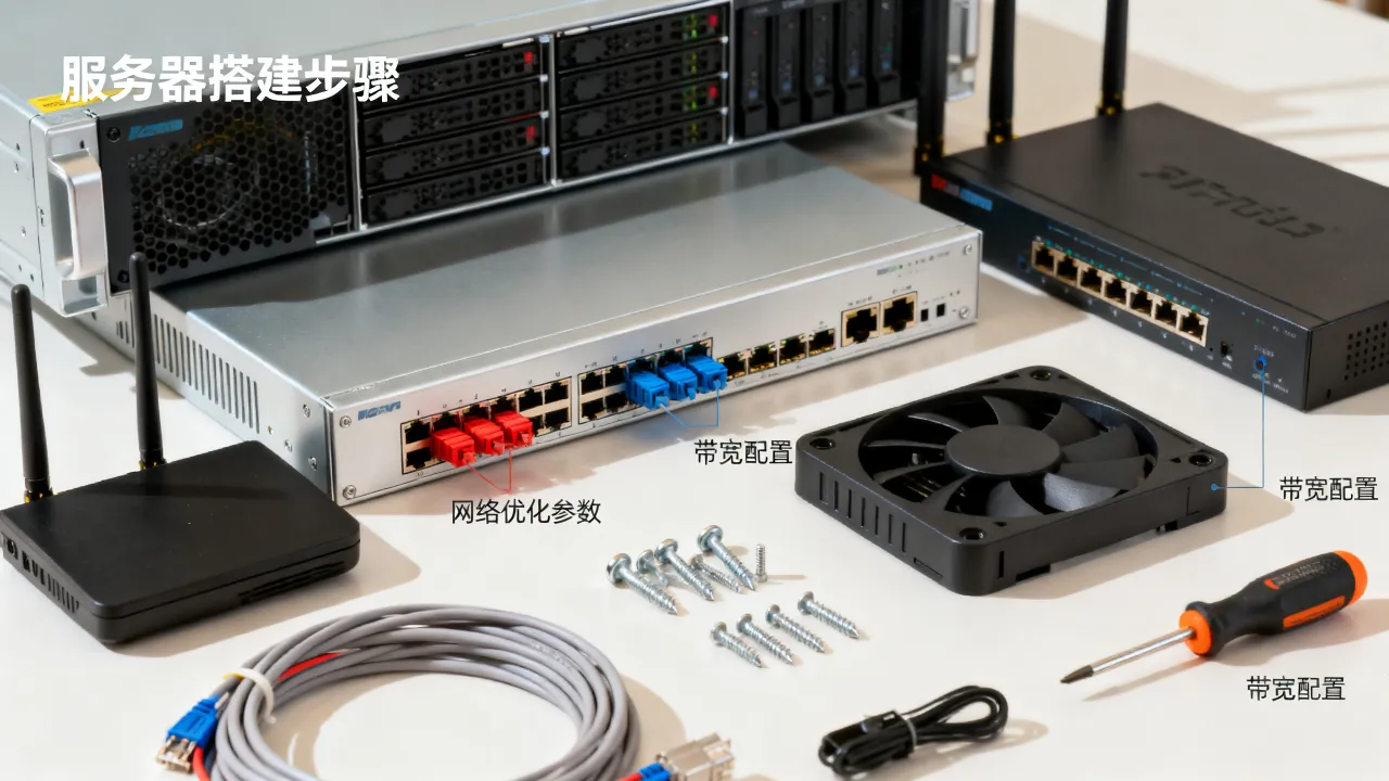 网速服务器怎么搭建？如何提升网络速度优化性能？