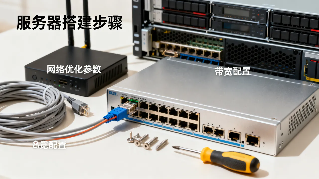 网速服务器怎么搭建？如何提升网络速度优化性能？