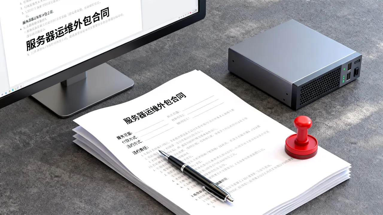 服务器运维外包合同怎么签，签订时注意哪些坑？