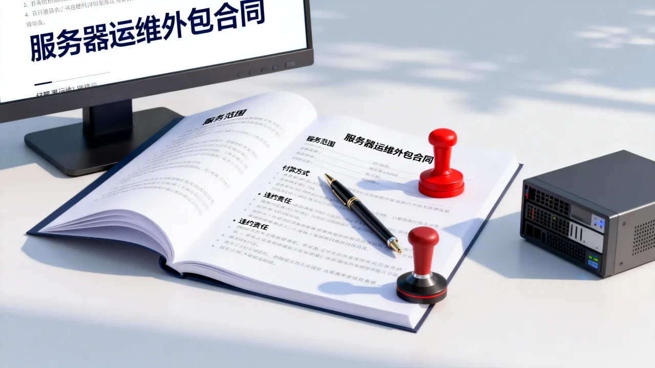 服务器运维外包合同怎么签，签订时注意哪些坑？