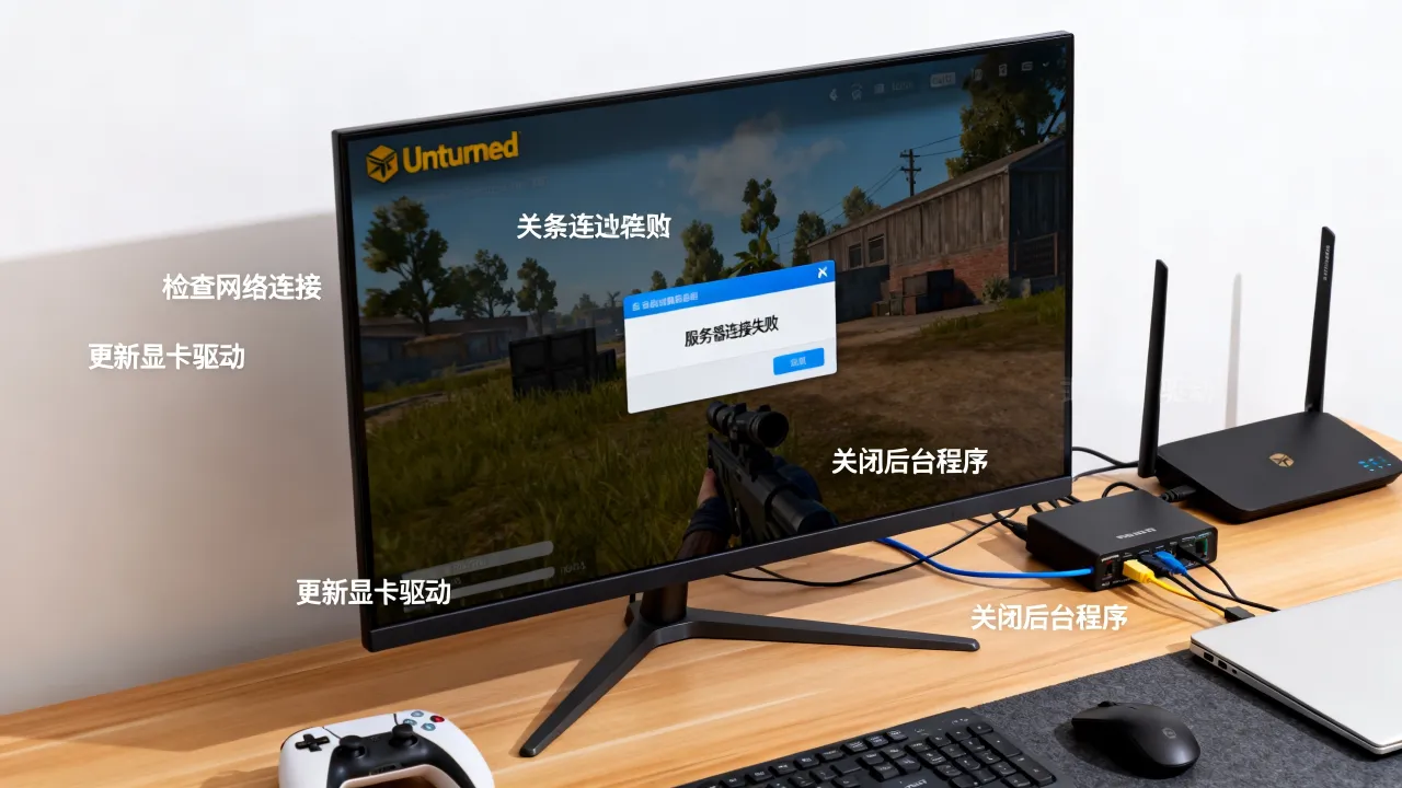 为什么Unturned进服务器闪退，Unturned进服务器闪退怎么办