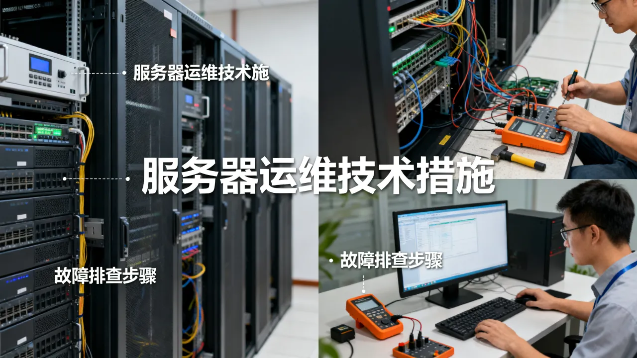 服务器运维技术措施有哪些?,服务器故障排查怎么做