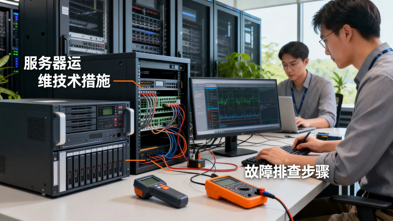 服务器运维技术措施有哪些？,服务器故障排查怎么做
