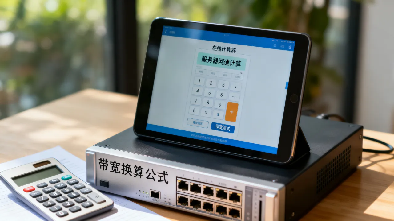 服务器网速计算器怎么算?服务器带宽网速在线计算器哪个好用?