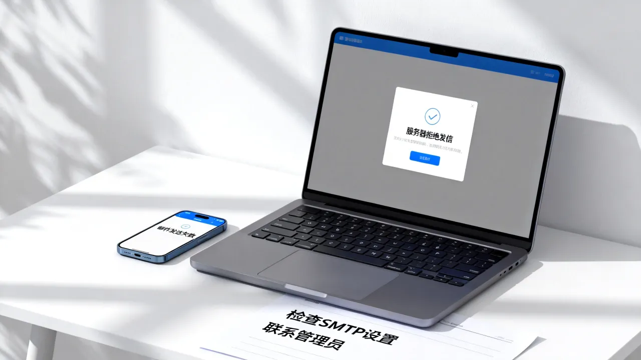 qq邮箱服务器拒绝发送邮件怎么办，服务器拒绝发信原因及解决方法