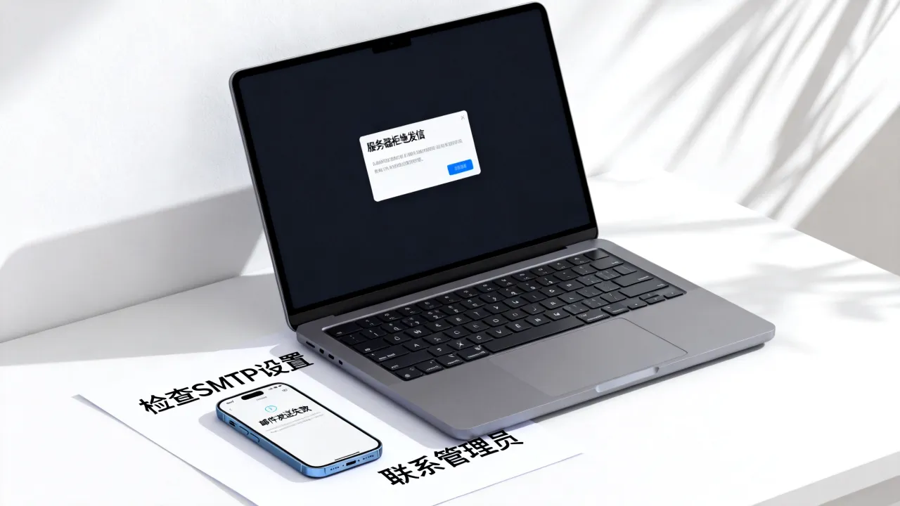 qq邮箱服务器拒绝发送邮件怎么办，服务器拒绝发信原因及解决方法