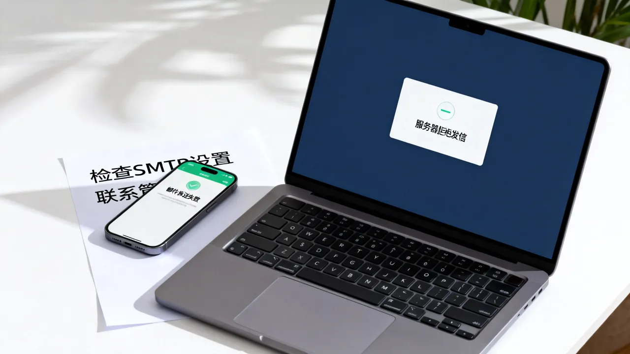 qq邮箱服务器拒绝发送邮件怎么办，服务器拒绝发信原因及解决方法