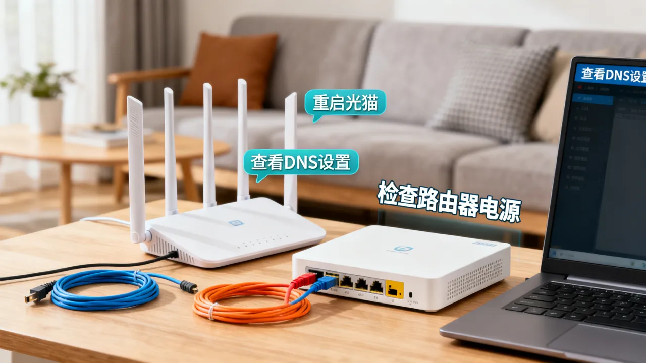 连接宽带DNS服务器失败怎么办，宽带DNS未响应怎么解决