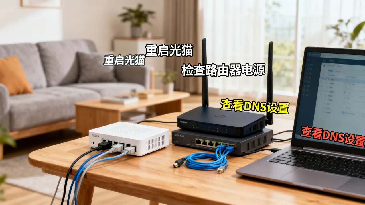 连接宽带DNS服务器失败怎么办，宽带DNS未响应怎么解决