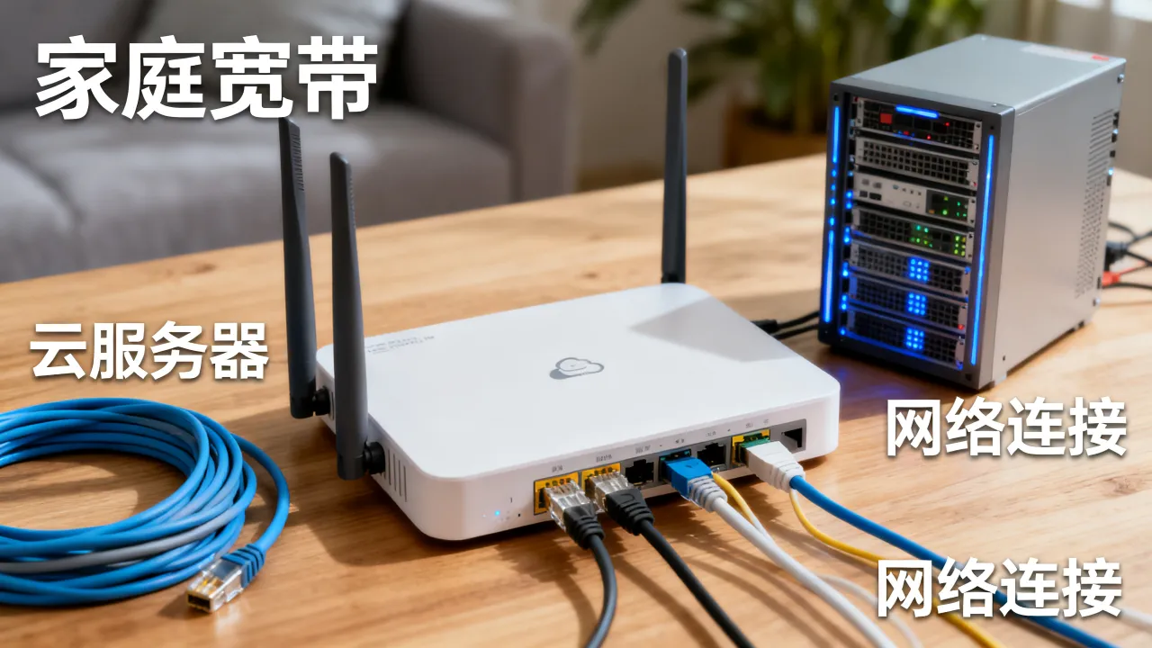 宽带和服务器有关系吗，云服务器和家庭宽带有什么区别
