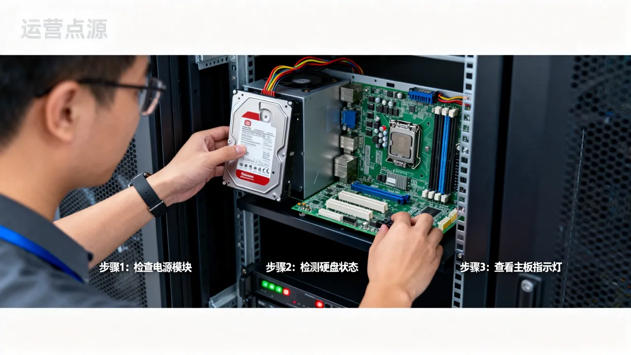 服务器运维怎么做才稳定？硬件故障排查方法详解