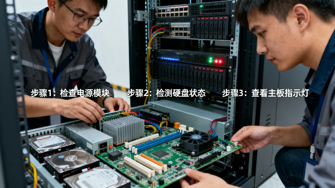 服务器运维怎么做才稳定？硬件故障排查方法详解