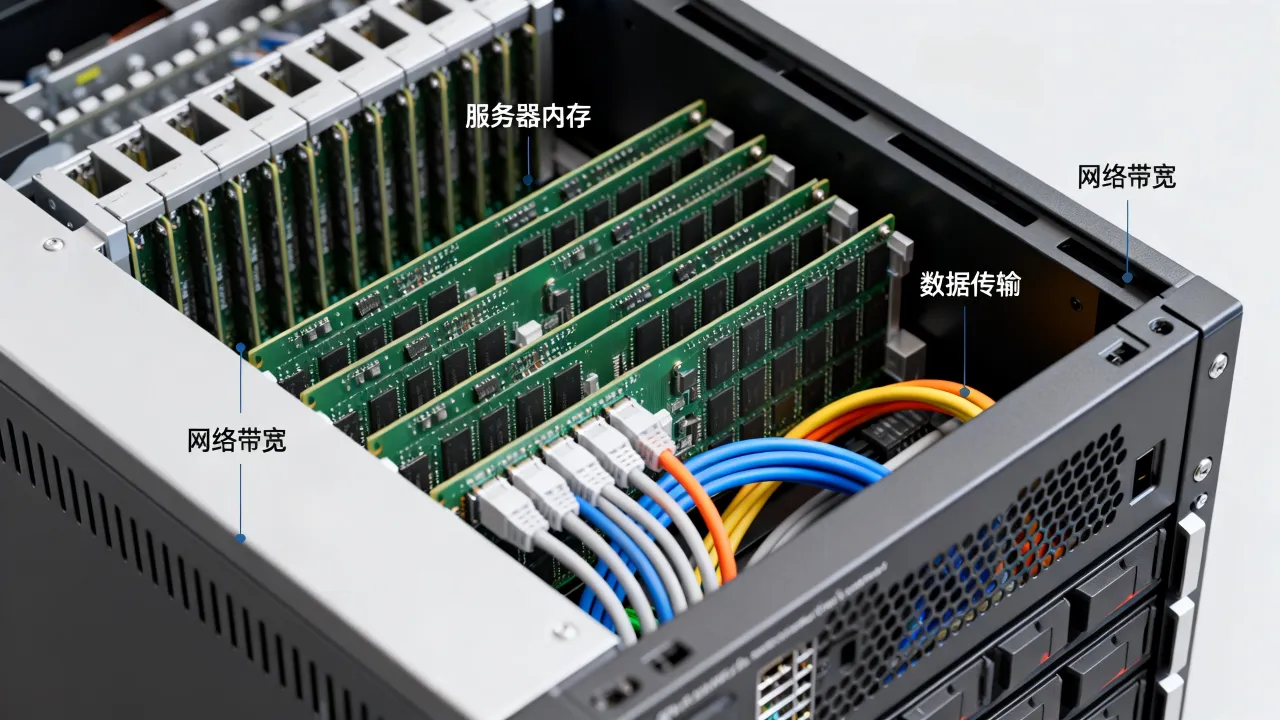 服务器内存对网速影响有多大？内存不足会拖慢网站访问速度吗？