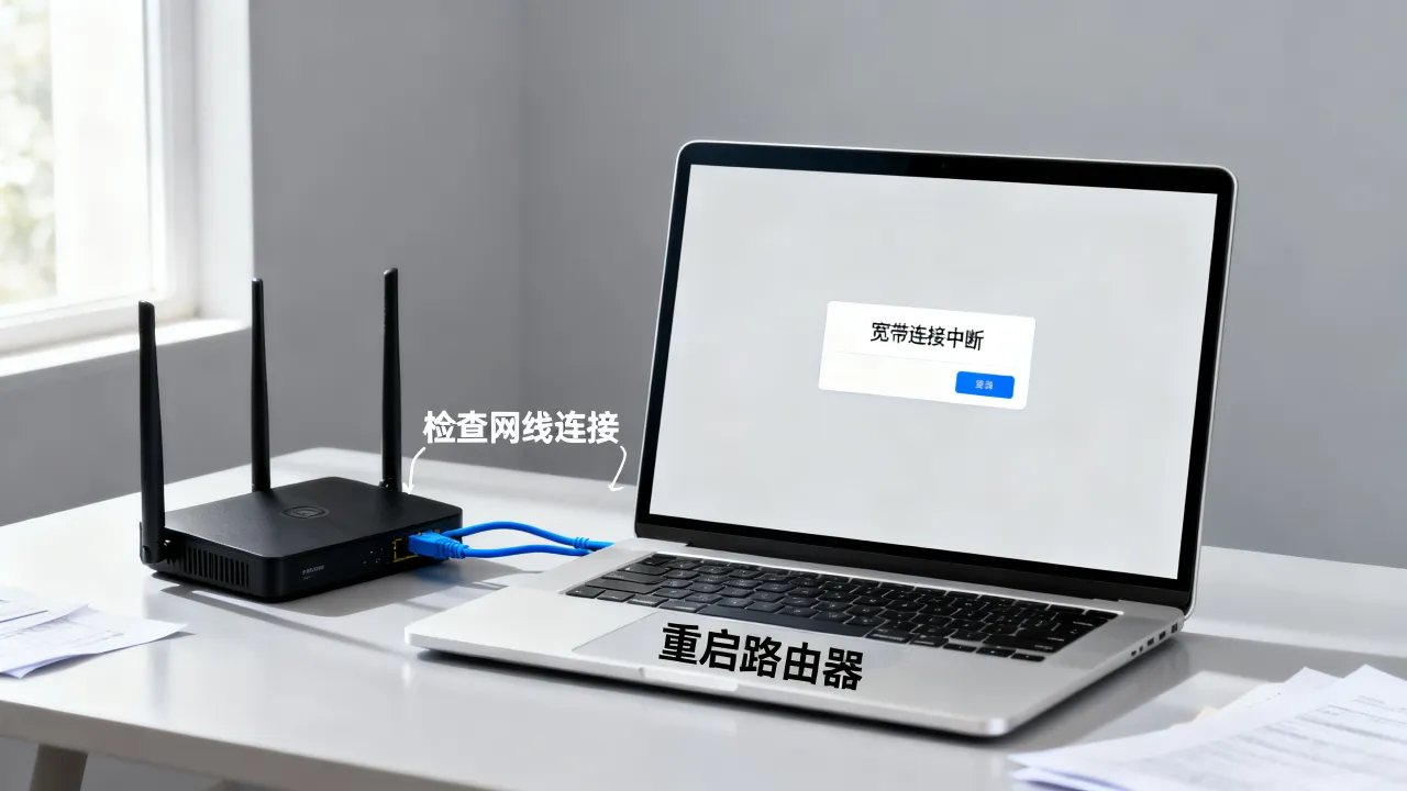 宽带服务器连接中断是什么原因,怎么解决? 宽带服务器连接中断是什么原因,怎么解决?