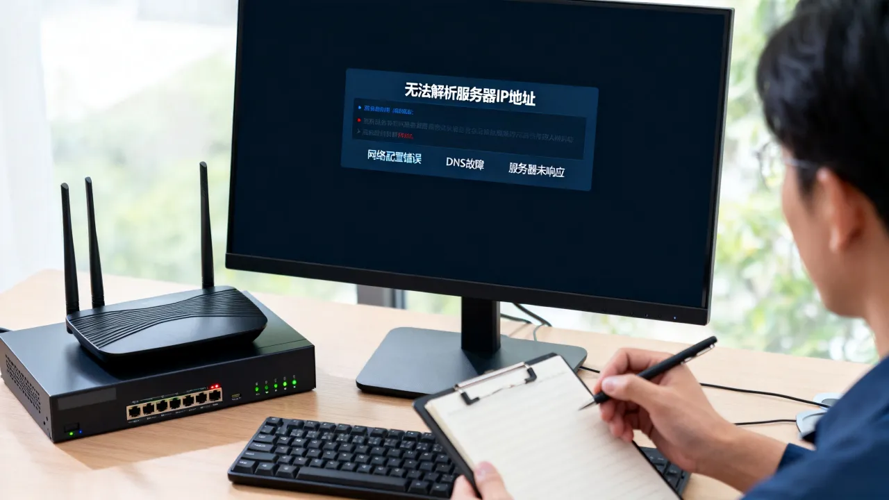 为什么会找不到服务器IP地址，找不到服务器IP地址是什么原因
