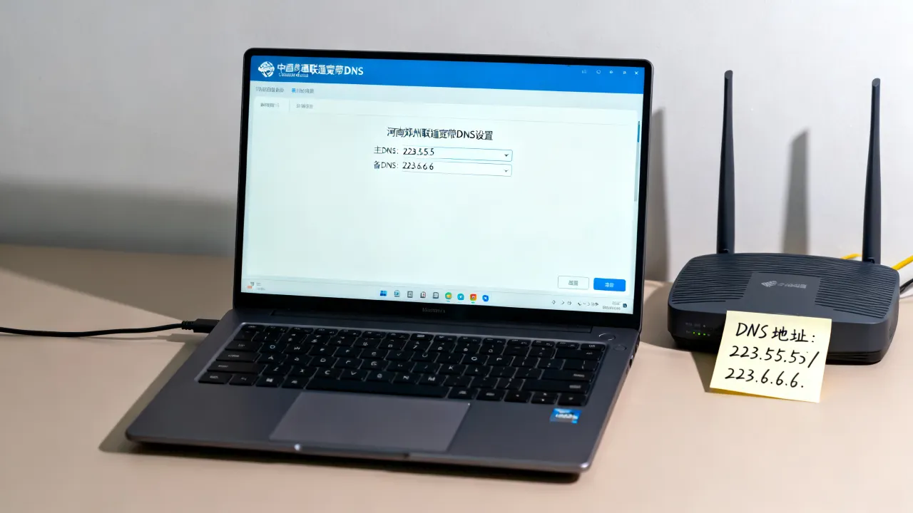 河南郑州服务器联通宽带DNS怎么设置？，DNS地址是多少
