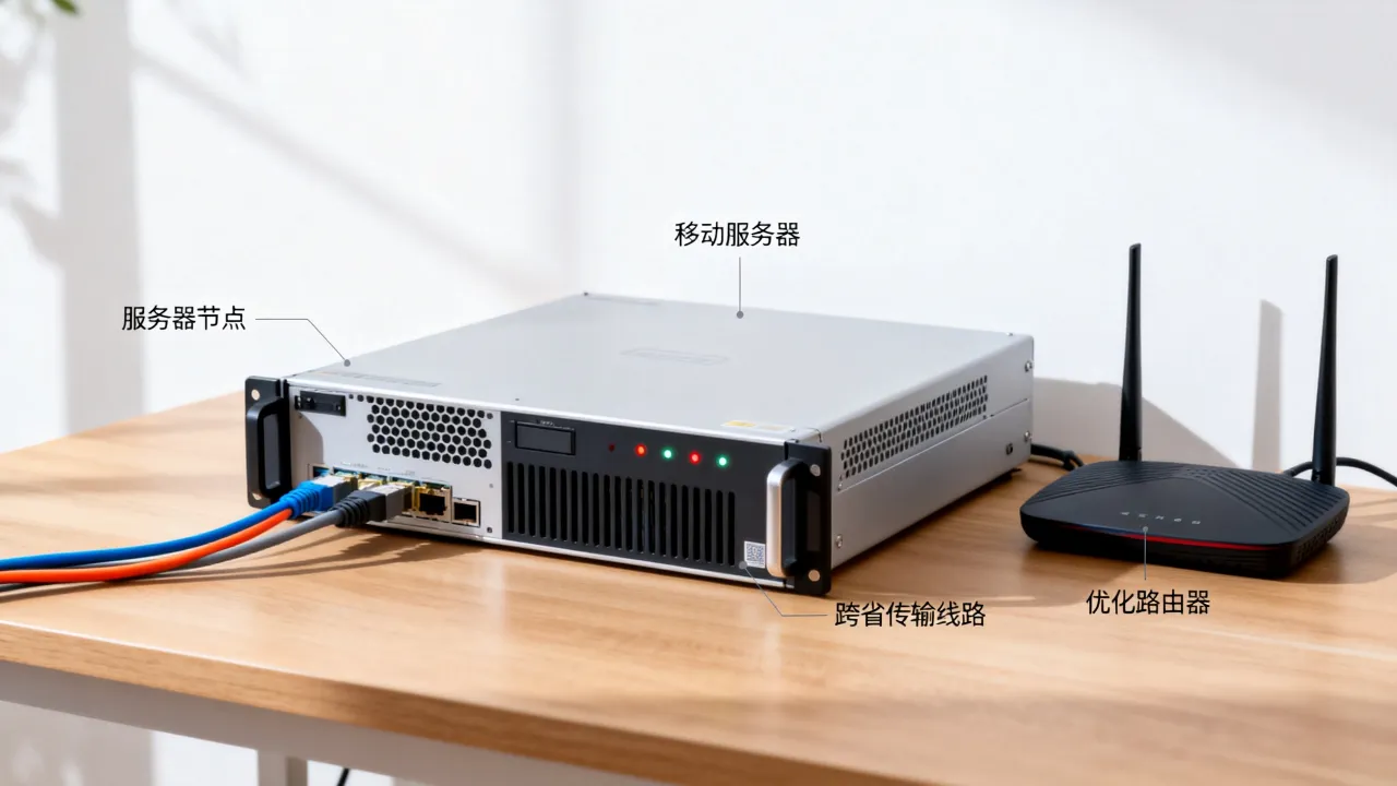 移动服务器长途网速慢怎么办，跨省传输延迟高如何优化