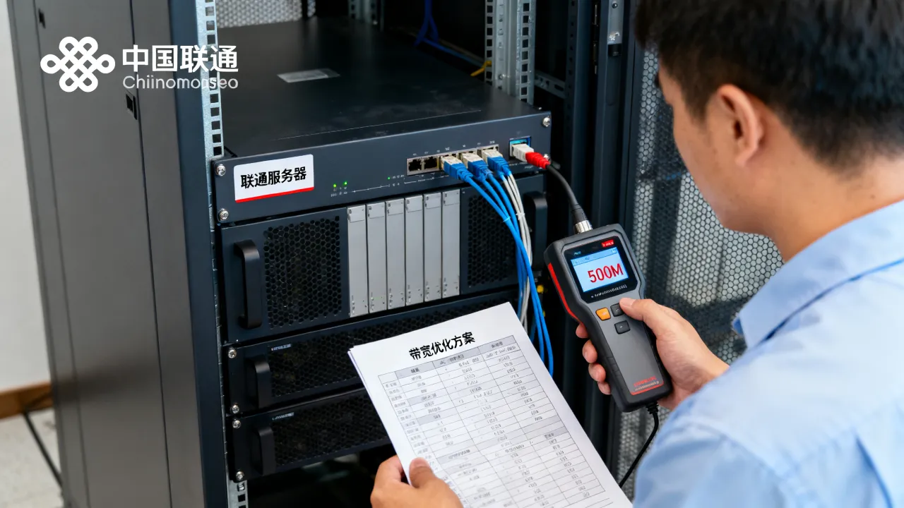 联通服务器不够500m网速怎么回事，如何解决带宽瓶颈？