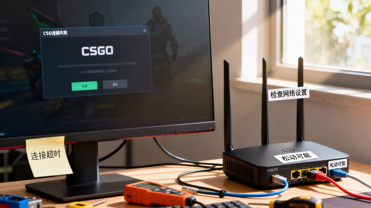 为什么连接不了csgo服务器，csgo连不上服务器一直重连怎么办