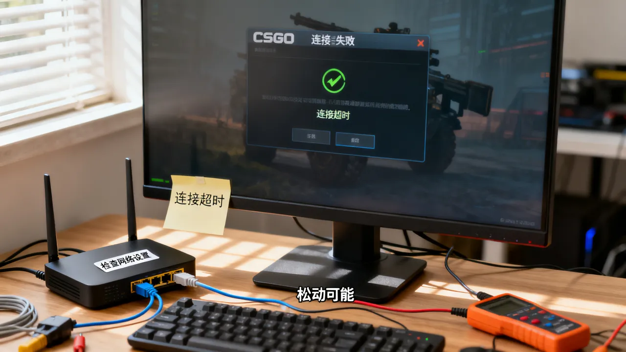 为什么连接不了csgo服务器，csgo连不上服务器一直重连怎么办