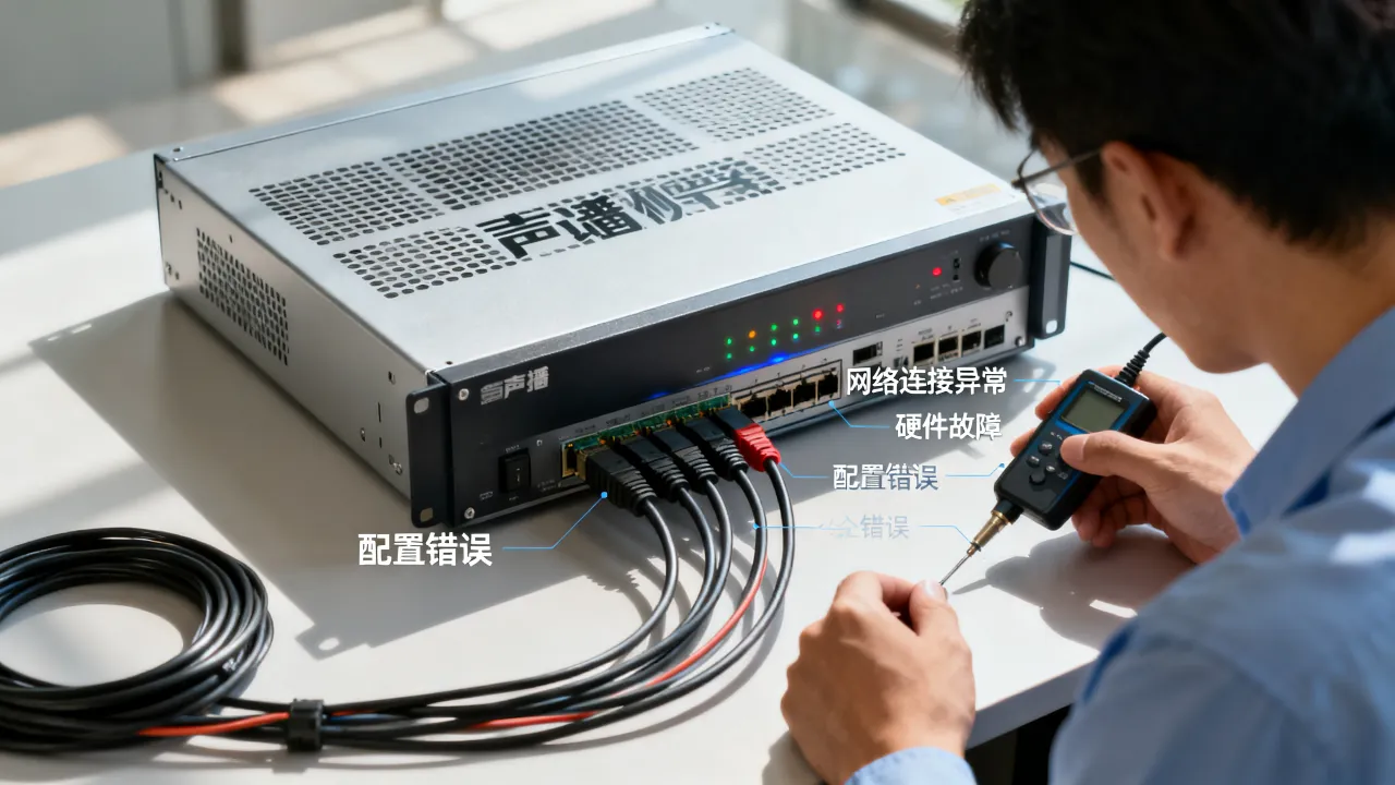 为什么声播服务器失败，声播服务器失败怎么解决？