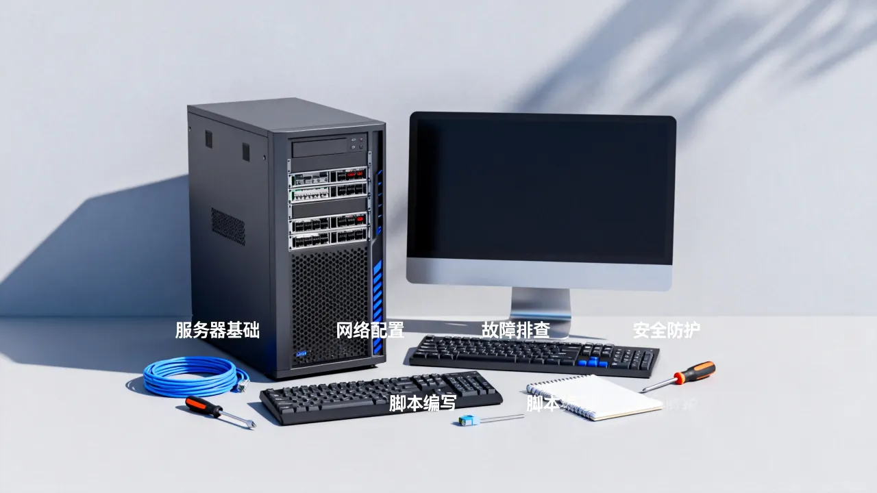 服务器运维需要学什么,零基础入门必学的核心技能有哪些