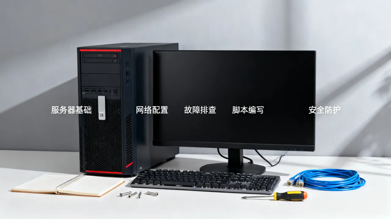 服务器运维需要学什么，零基础入门必学的核心技能有哪些