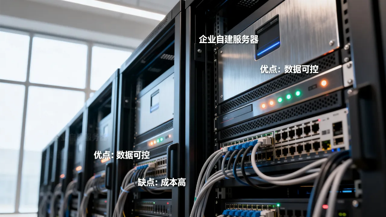 为什么要建设服务器呢,企业自建服务器有哪些优缺点?