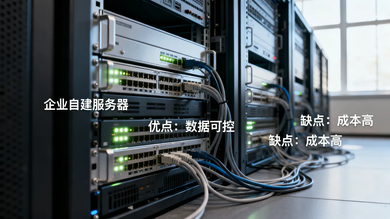 为什么要建设服务器呢，企业自建服务器有哪些优缺点？