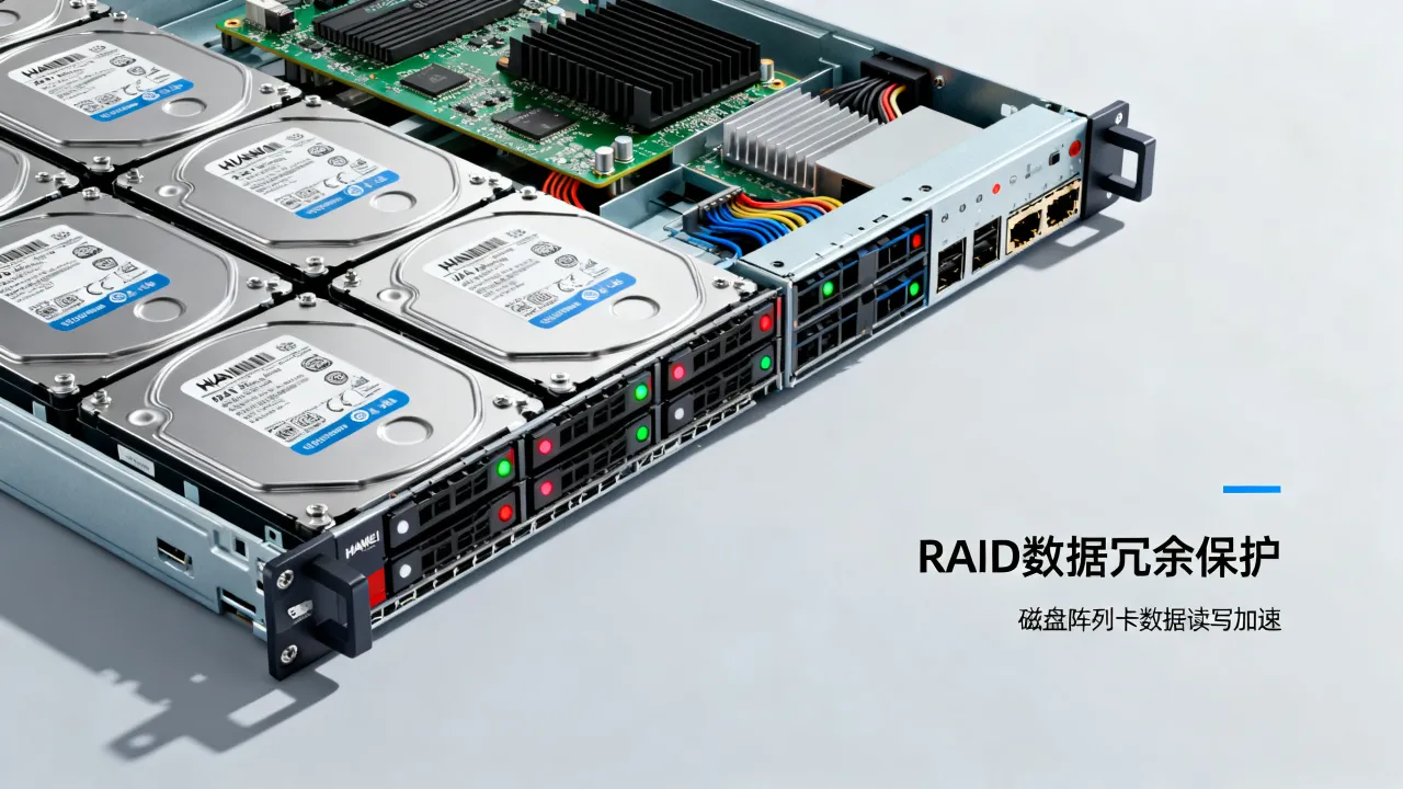 华为服务器为什么要做raid,磁盘阵列卡作用是什么