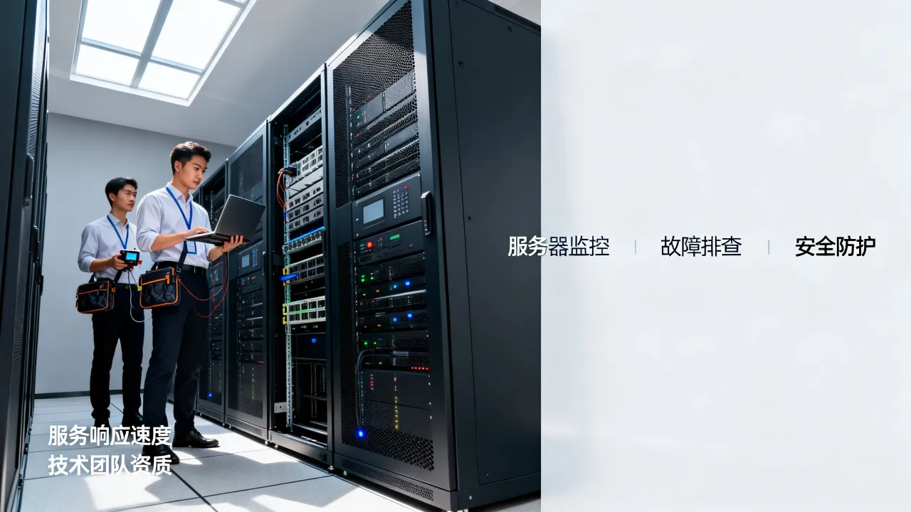 服务器运维服务包括哪些内容?如何选择靠谱的运维服务商?