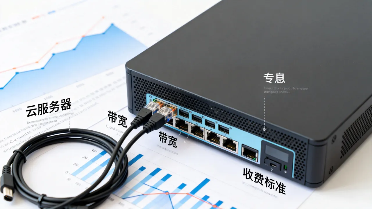 云服务器宽带收费标准是什么，新手该选择多大带宽合适？