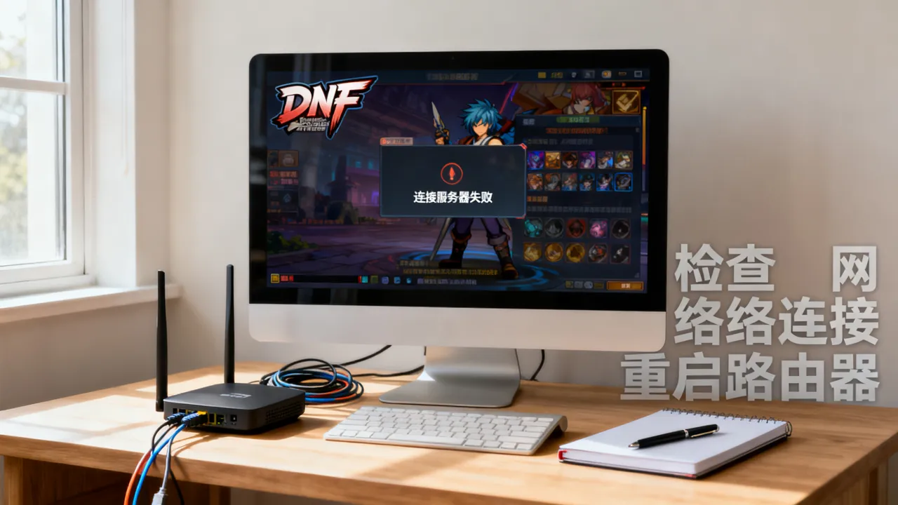 DNF为什么卡频道连接服务器，DNF卡频道连接失败怎么办