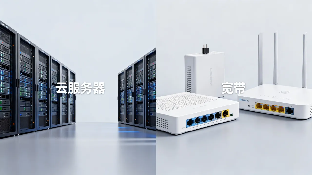 云服务器和宽带一样吗，两者有何区别