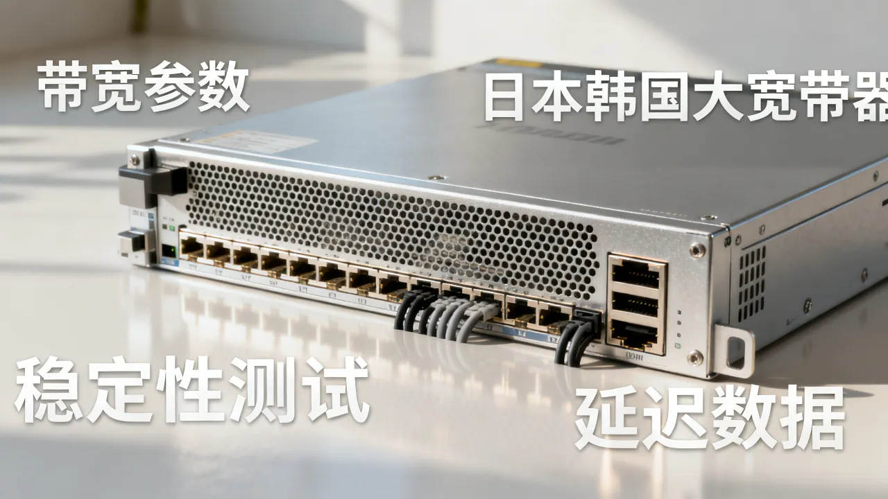 日本韩国大宽带服务器如何选择，哪个好用稳定？