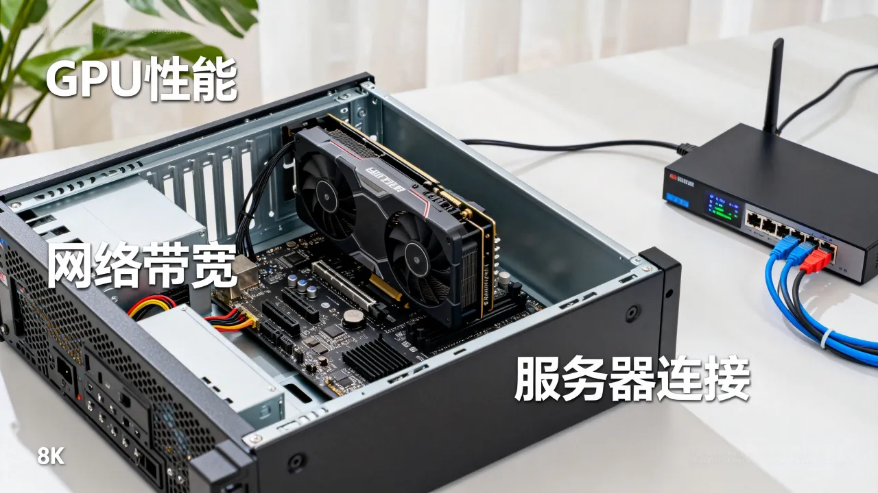 连服务器的gpu和网速有关么，服务器显卡性能受网络带宽影响大吗