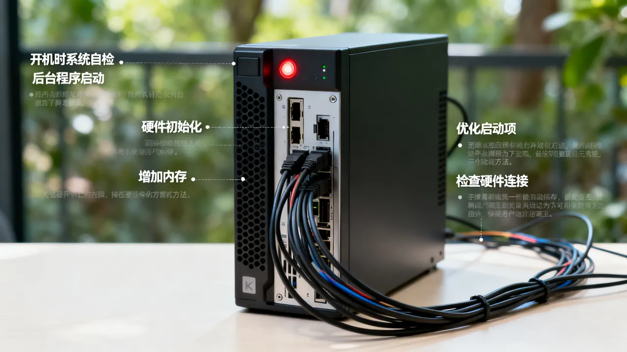 为什么服务器刚开机的时候很卡，服务器刚开机很卡怎么解决