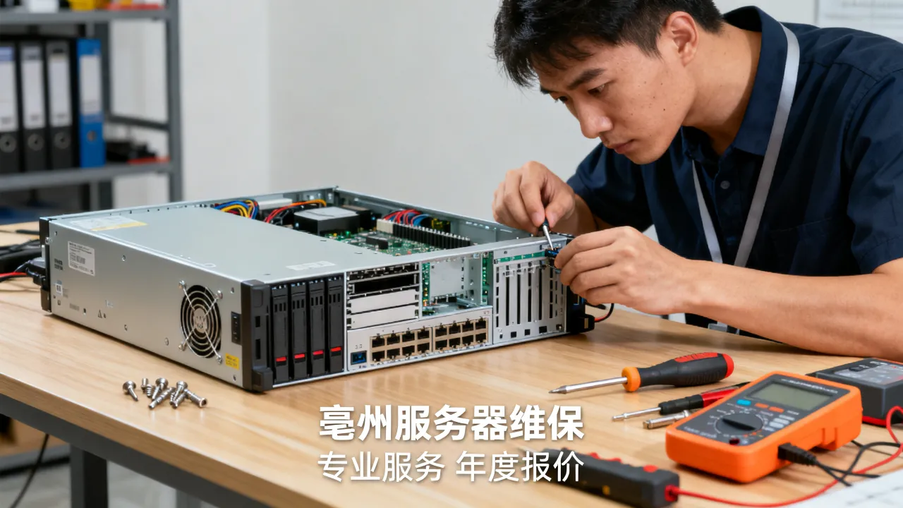 亳州服务器维保哪家好，亳州服务器维保多少钱一年？