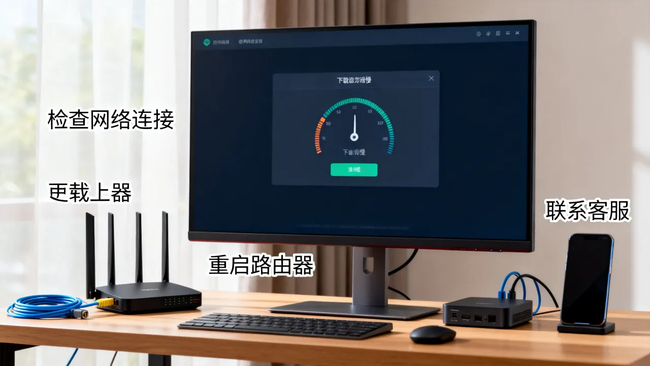 长城宽带下载速度慢怎么办，服务器响应慢如何解决？