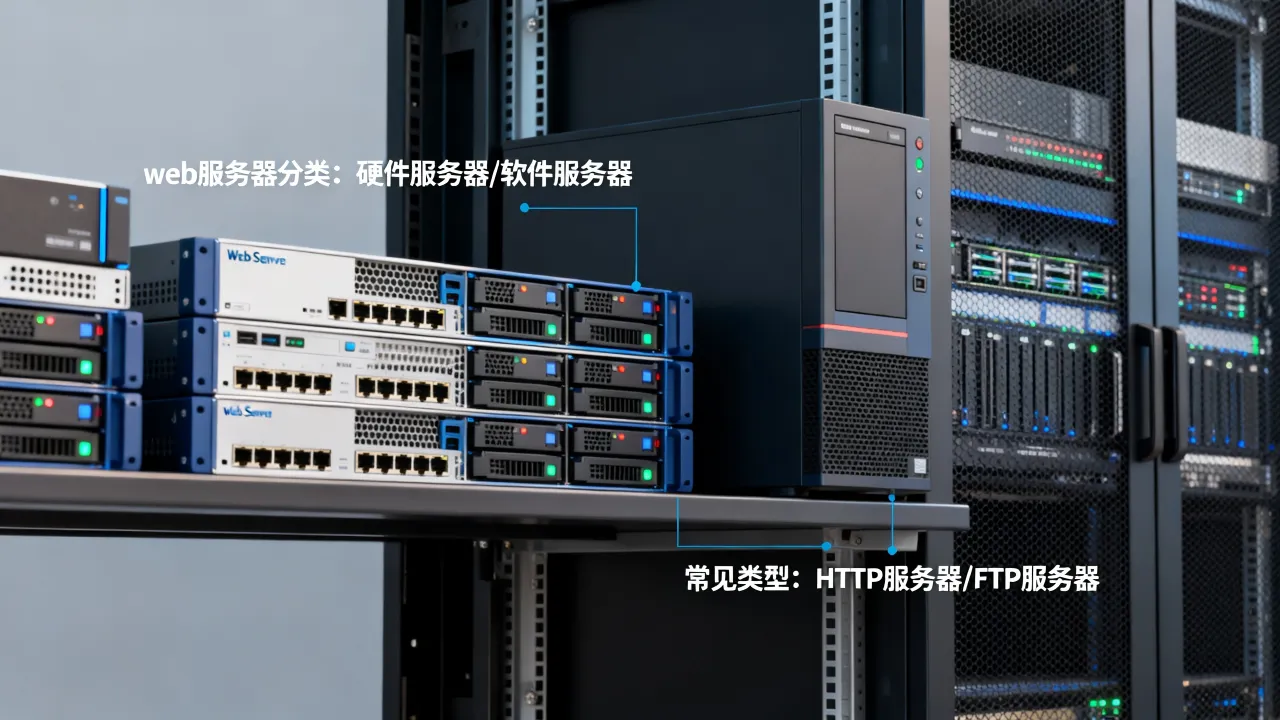 web服务器通常分为什么和什么？常见服务器类型有哪些？