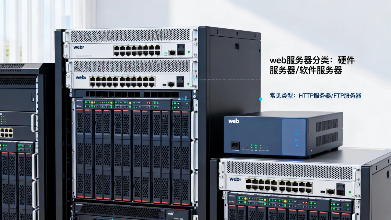 web服务器通常分为什么和什么？常见服务器类型有哪些？
