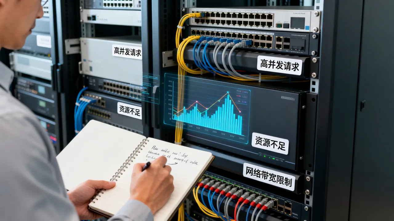 为什么服务器会爆满，导致服务器爆满的原因有哪些？