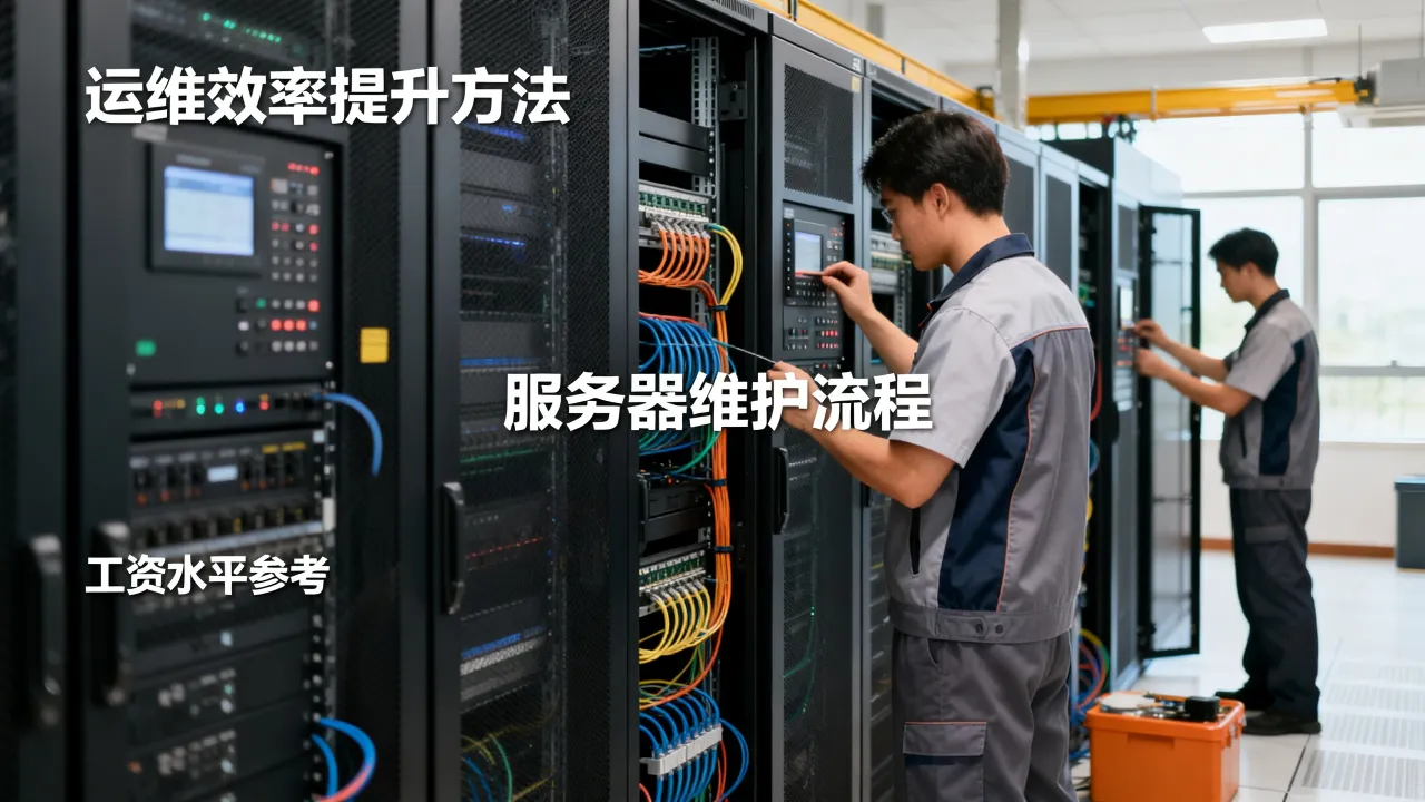 瑞丽服务器运维如何提升效率？，服务器运维工资高吗