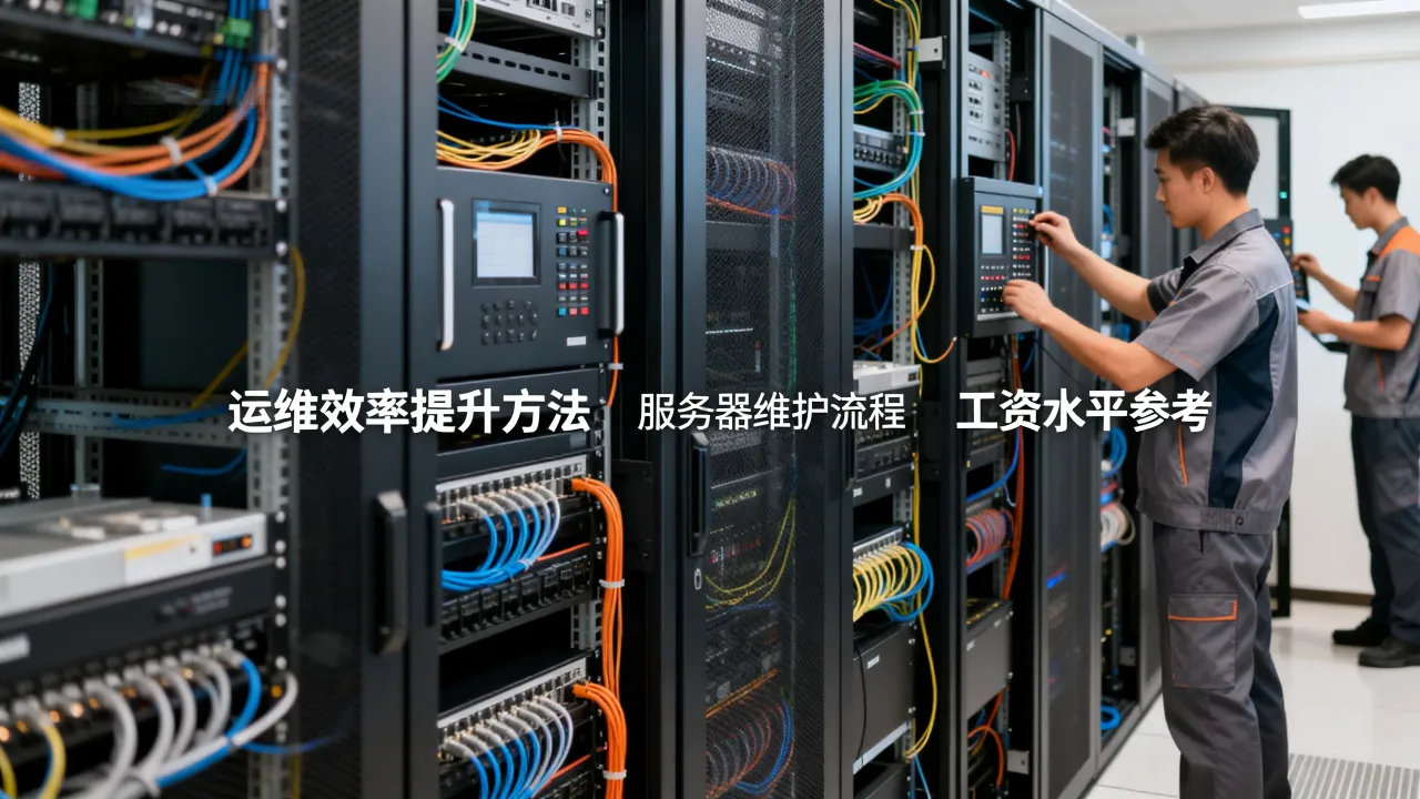 瑞丽服务器运维如何提升效率？，服务器运维工资高吗