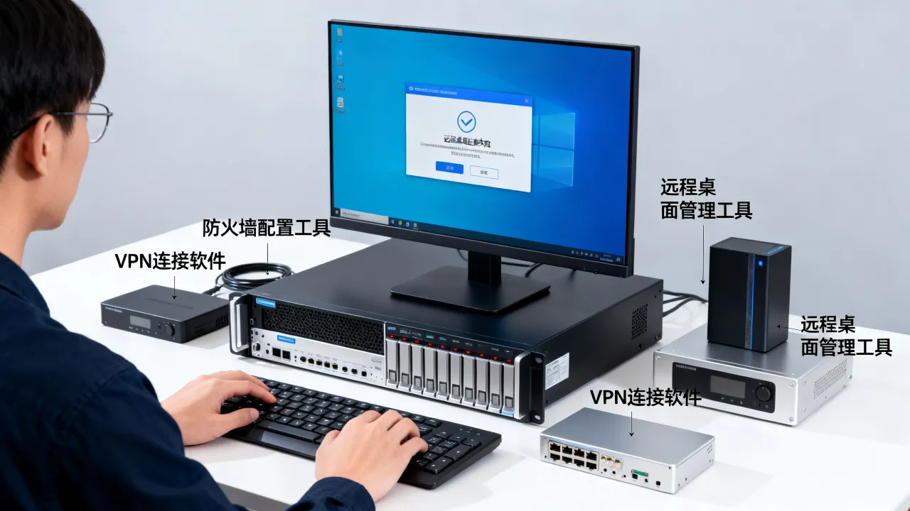 服务器远程桌面连接不上怎么办，运维必备安全设置工具推荐
