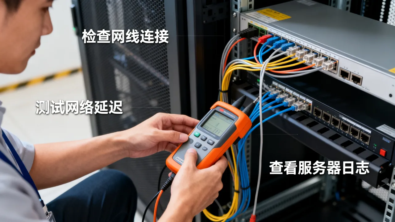 网维服务器经常断网是什么原因，怎么排查解决？